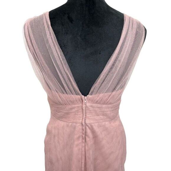 NWT Jenny Yoo Adelle Tulle Formal Dress in Whipped Apricot Size 6 - Picture 6 of 11